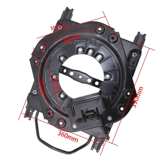 360 Degree Rv Seat Swivel Plate Universal Grammer Rotatable Adaptors for Driver Seat