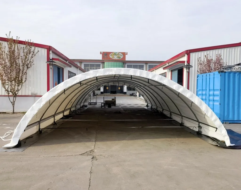 Container Shelter , Container Canopy,Contemporary Steel Structure Container Cover Tent ,Dome Shelter