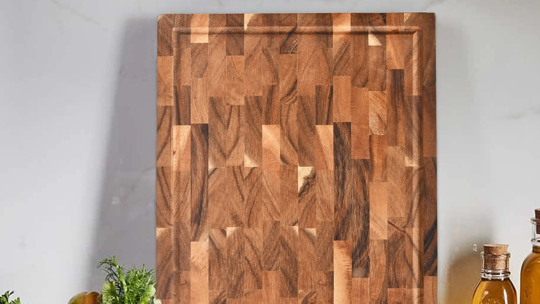 Acacia Wood Cutting Board,Butcher Block Cutting Board For Kitchen,Extra