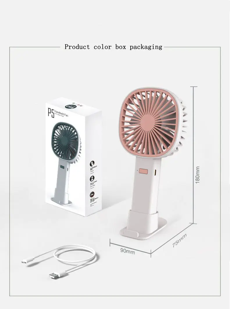 Customize Fans Mini Portable Hand Held Rechargeable Small Fan Buy