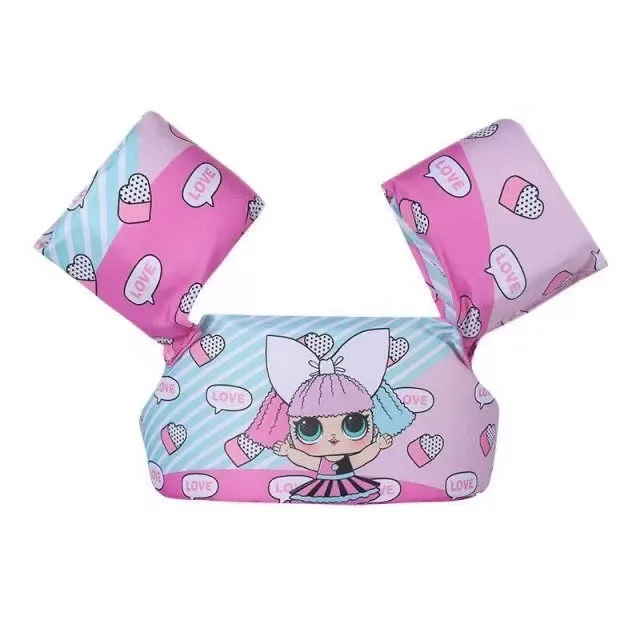 Купальник детский с логотипом на заказ милое бикини для девочек купальник пляжный надувной плавающий жилет