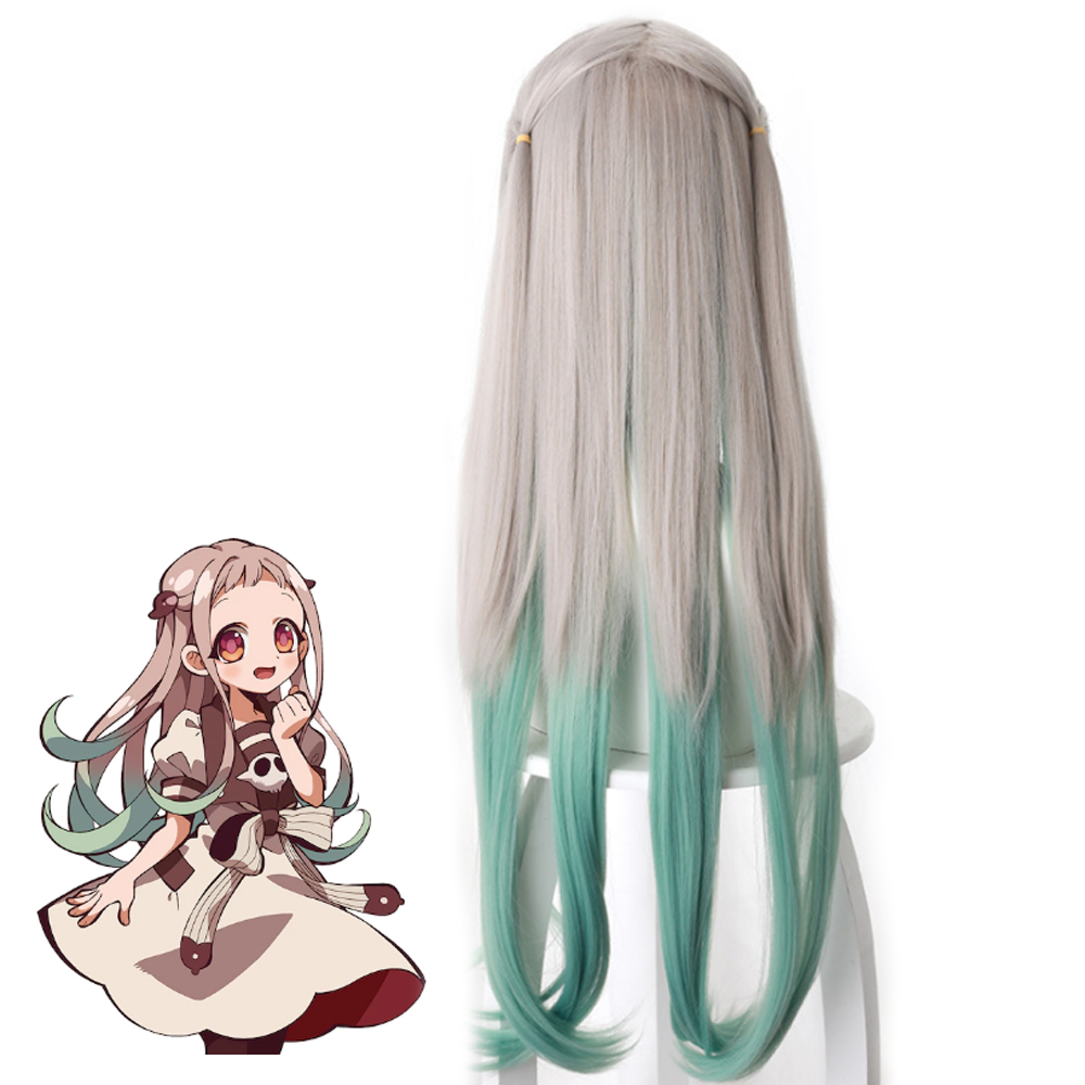 
Оптовая продажа, длинный прямой парик из аниме, парик для косплея Hanako-kun Nene Yashiro 