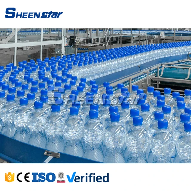 SHEENSTAR Automatic 3 in 1 Automatic Water PET Bottle Filling Capping Machines Machine Equipment Production Line