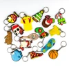 Custom Rubber keychain