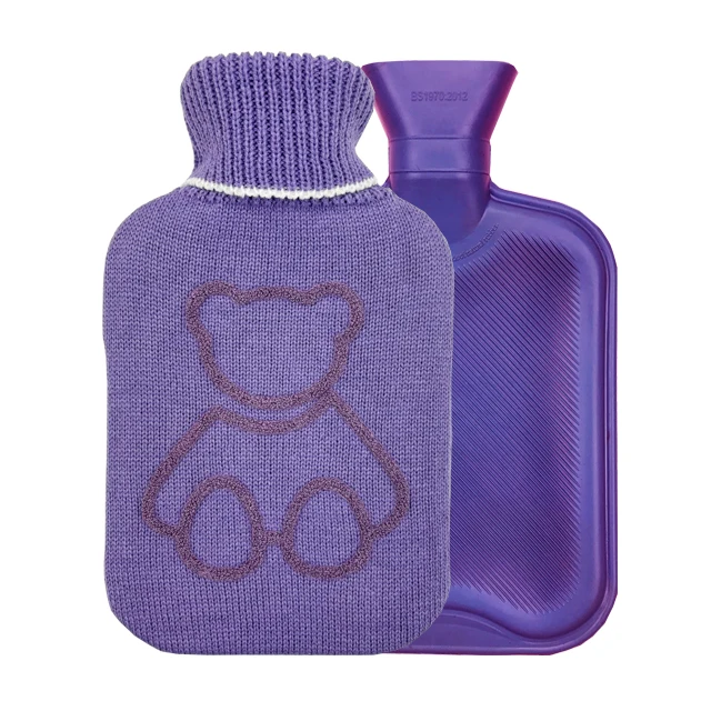 Knitted Cover Hot Water Bottle