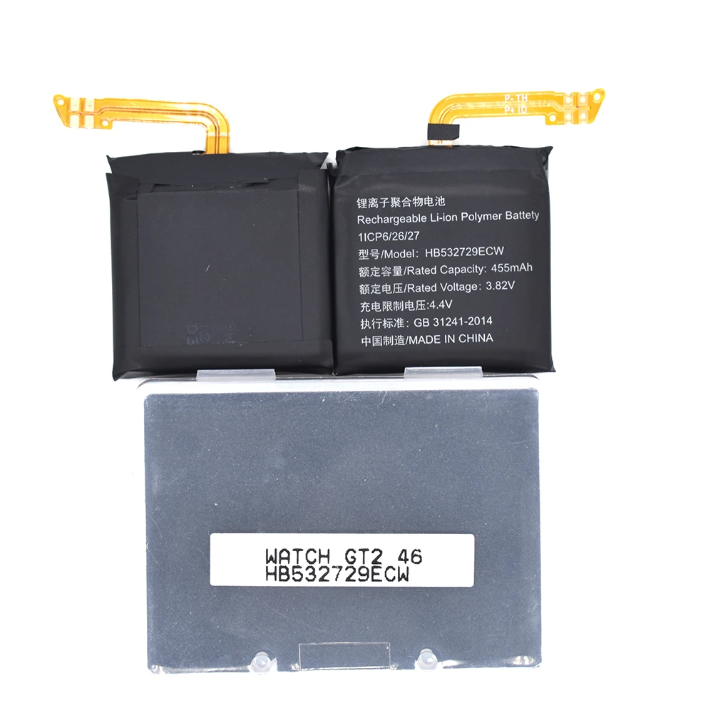 HB532729ECW 100% Original Battery for Huawei Watch GT2 GT 2 Pro