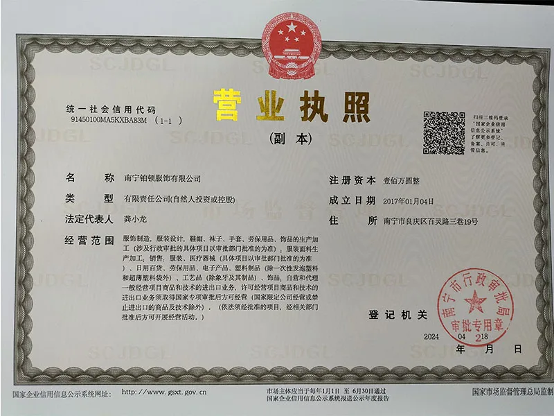 Company Overview - Nanning Paton Garment Co., Ltd.