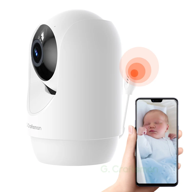 Smart Baby Monitor Camera with Dual WIFI Alexa Support