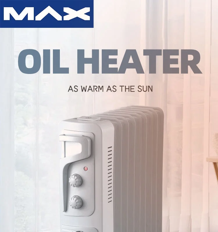 Oil-filled Radiator, 2500W, 3-speed - detail 2