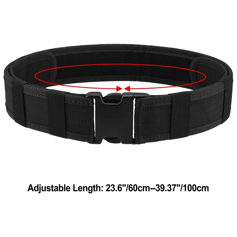 Sports Training Security Training Durable Outdoors Tactical Gear Wear-resistant Lightweight Utility Nylon Belt