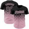 Gradient-black and Light Pink