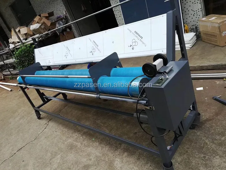Paper Table Cloth Rolling Fabric Roll Inspecting Packing Machine
