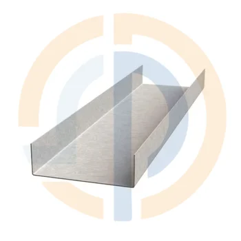 China Manufacturer's Low-Priced U-Track Drywall Canal Building Construction Materials for Indonesia's Ceiling Grid Components