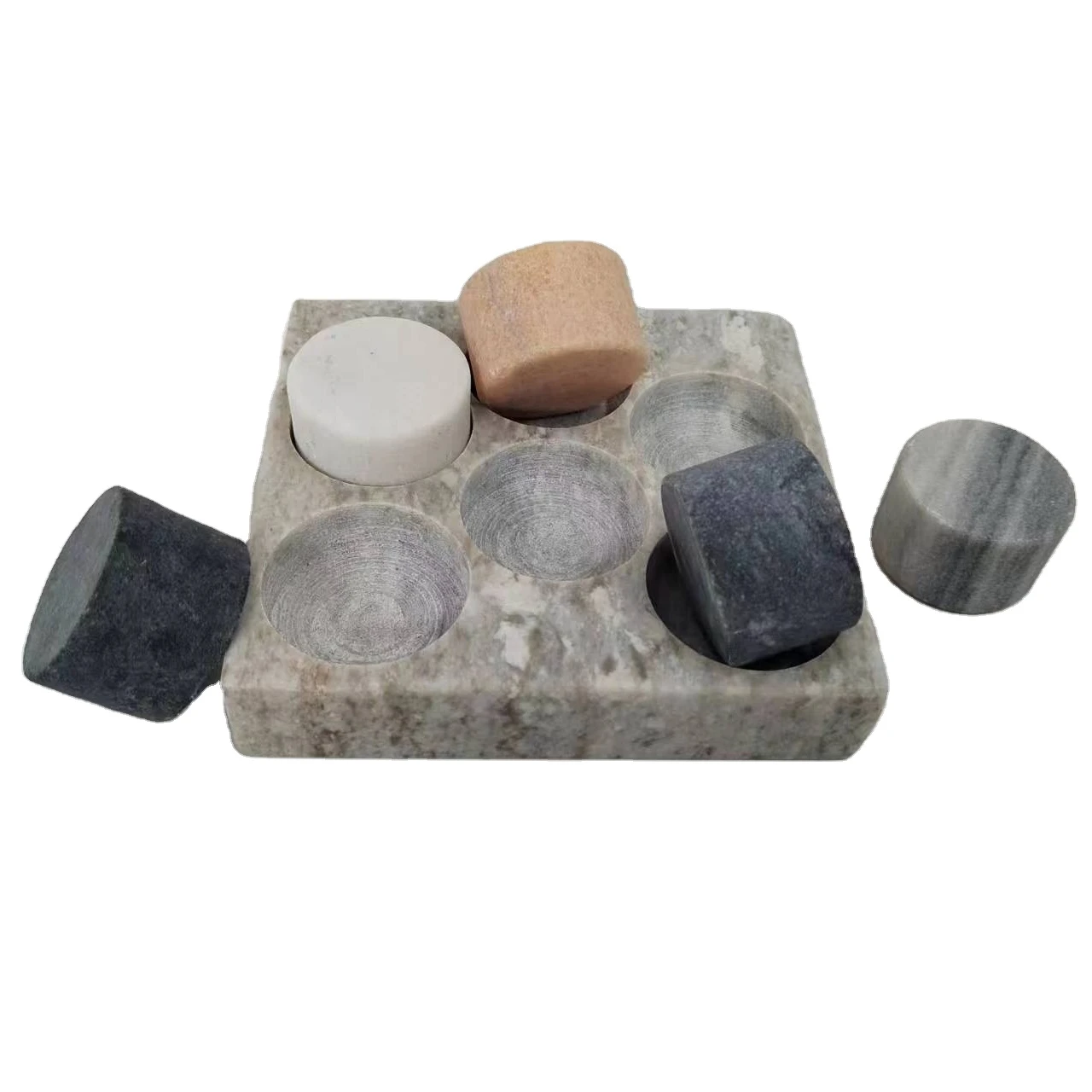 Superior Quality White Box Modern Natural Stone Marble Wine Stone For