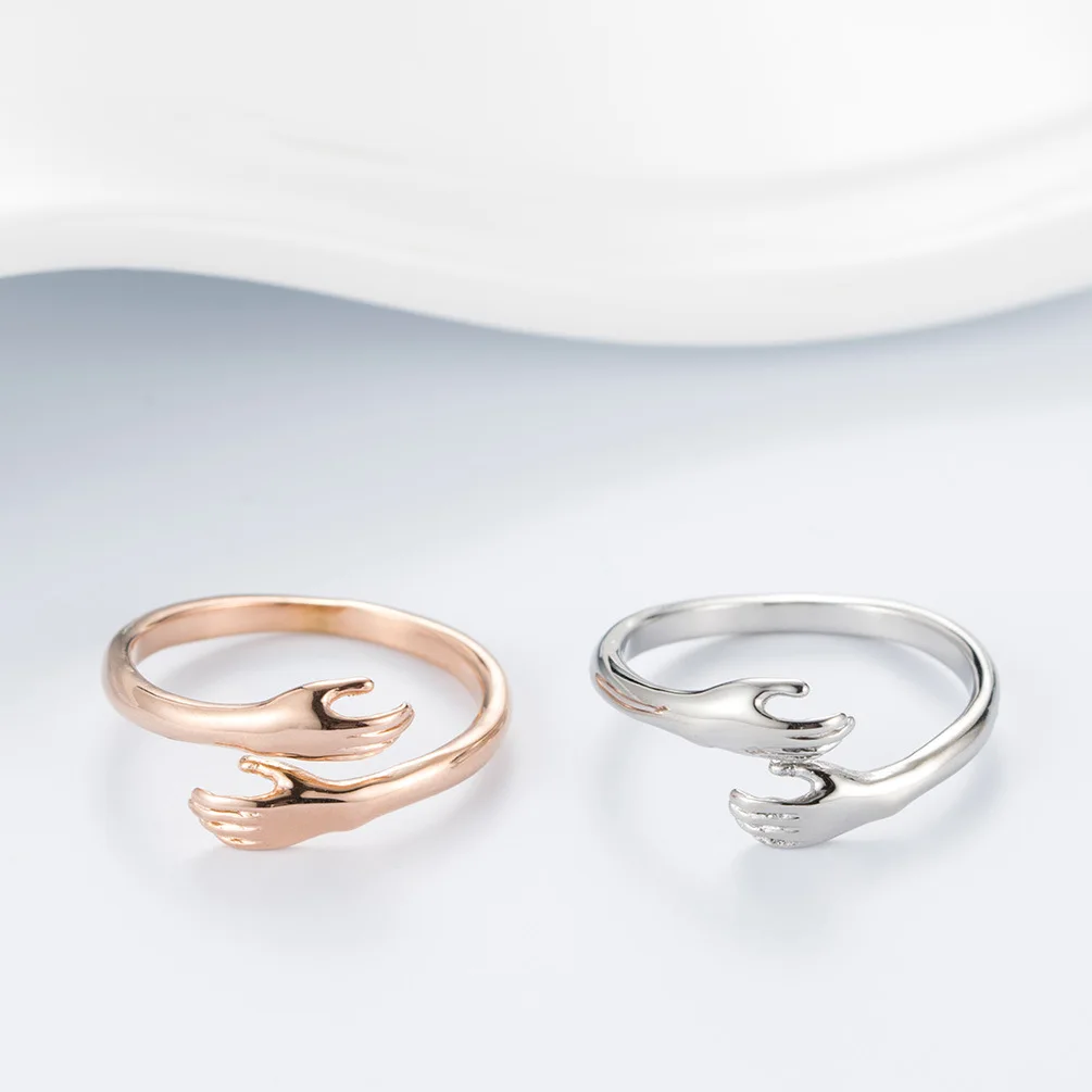 hug ring rose gold