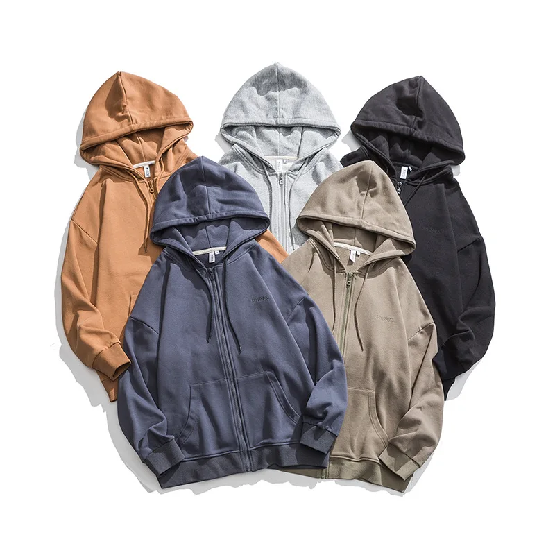 plain zip up jackets