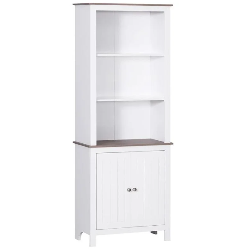 69 'отдельно стоящий шкаф для хранения ванной комнаты постельное белье башня кухонный буфет книжный с двойной дверью 3-уровневая полка