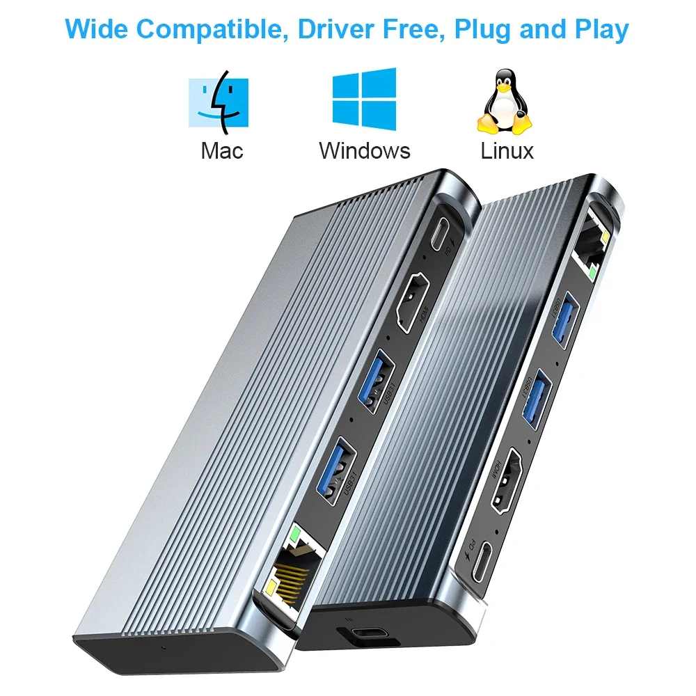 Welcome OEM Order, Factory Whole Selling 10gbps Type C 4k Hd Rj45 1000mbps Usb C Hub With Built In M.2 Ssd Enclosure 6 In 1 Docking Station - Buy 10gbps Data Transfer Type C To 4k Hdmi Rj45 1000mbps Usb 3.1 Gen 2 C Hub Nvme Enclosure 6 In 1 Docking Station gigabyte Ethernet Port 10gbps Charging Usb C Hub M Key B&m Key M.2 Nvme Ssd Enclosure usb3.1 Gen 2 Rj45 HDMI Hub 10g Dock To Nvme Ssd Housing Type C Docking Station M.2 Ngff Pcie Sata Enclosure