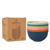 Vertical 15 bowls (6 sets of boxes) rice noodle yellow