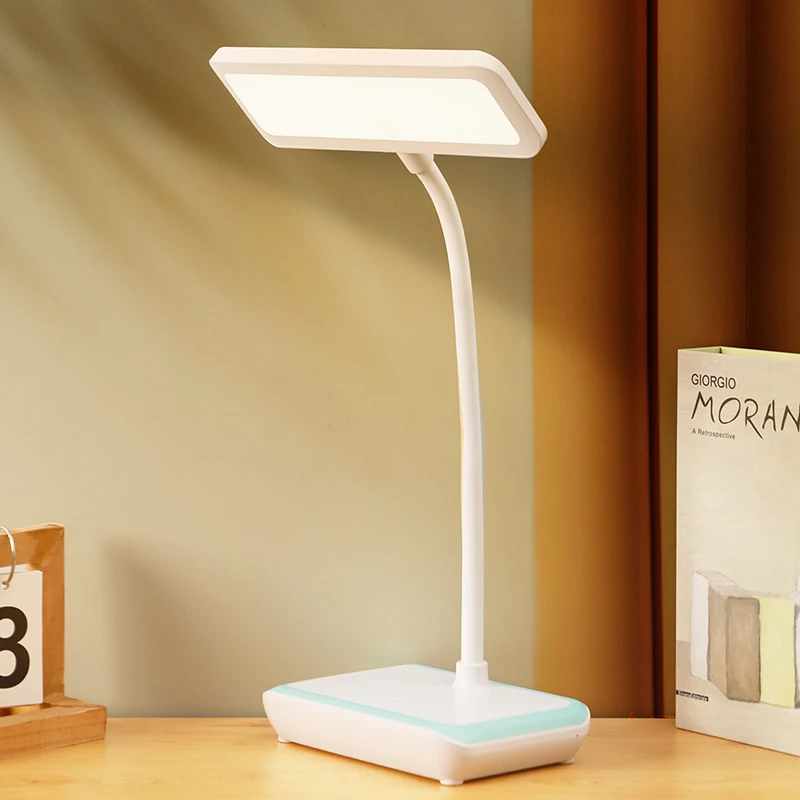 Lámpara De Lectura Flexible Para La Cama - Luz Ajustable Con Batería Recargable, Ideal Para Leer Sin Molestar