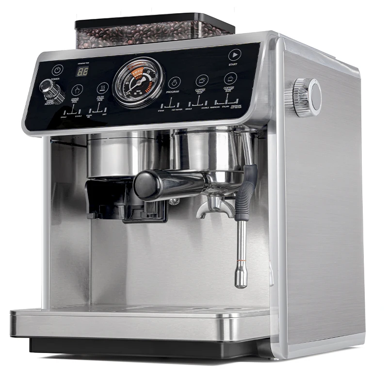 Automatic Express Espresso Coffee Machine Maker Profesional Cappuccino Expresso Machine Coffee Maker With Grinder