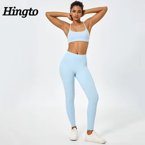 OEM ODM Yoga Sets Summer Active Wear Gym Fitness Wear High Quality Activewear Sportswear Supplier Women's Fitness Clothing Set