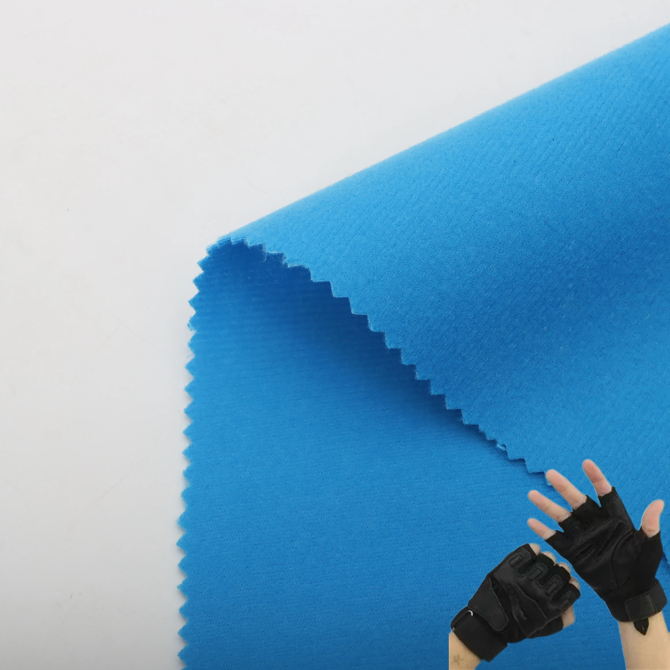 Dostosowywalna siatka poliestrowa laminowana pluszem, stosowana jako materiał do odzieży/materiał do sprzętu ochronnego sportowego/materiał oddychającego opaski na głowę