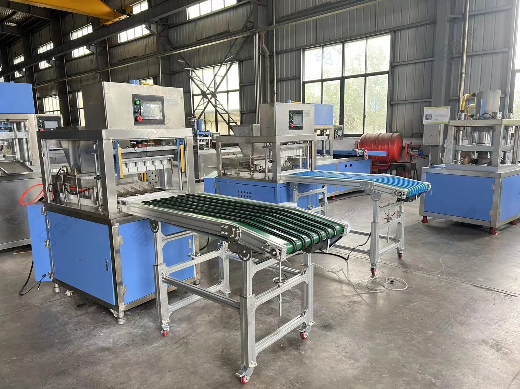 Automatic Bath Fizzy Bath Bomb Bathbomb Press Former Make Equipment Shrink Film Wrapping Shrink