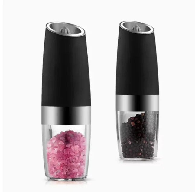 Dry Spice Grinder Rechargeable Pepper Mill Grinder Automatic Electric