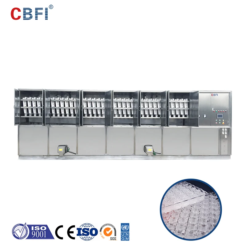 1 Tons Industrial Automatic Edible Large Ice Cube Maker with CE Certificate  Manufacturer China - Factory Price - ICESOURCE