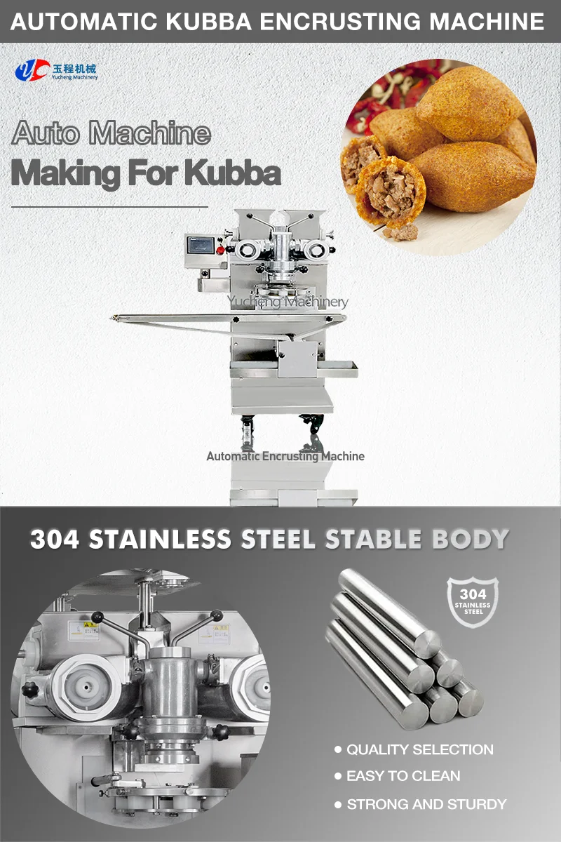 Automatic snack making kubba making machine Coxinha Encrusting Machine supplier