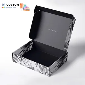 Custom Factory Wholesale Paper Gift Packaging Clothing Box Custom Cardboard Boxes Wholesale Packaging Solution for Clothing Gift