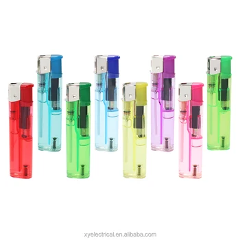 Cost-effective classic customizable OEM smoking refillable gas electric cigarette lighter