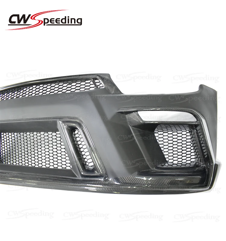 HALF CARBON FIBER FRONT BUMPER for VW SCIROCCO R SCIROCCO
