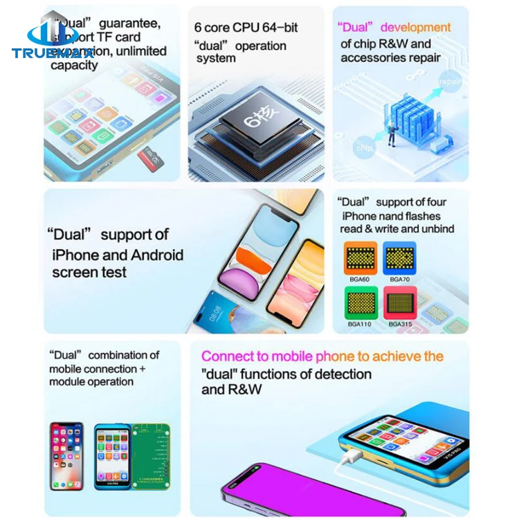 JCID VIS Pro Programmer V1SE for Samsung and iPhone Repair - Quick