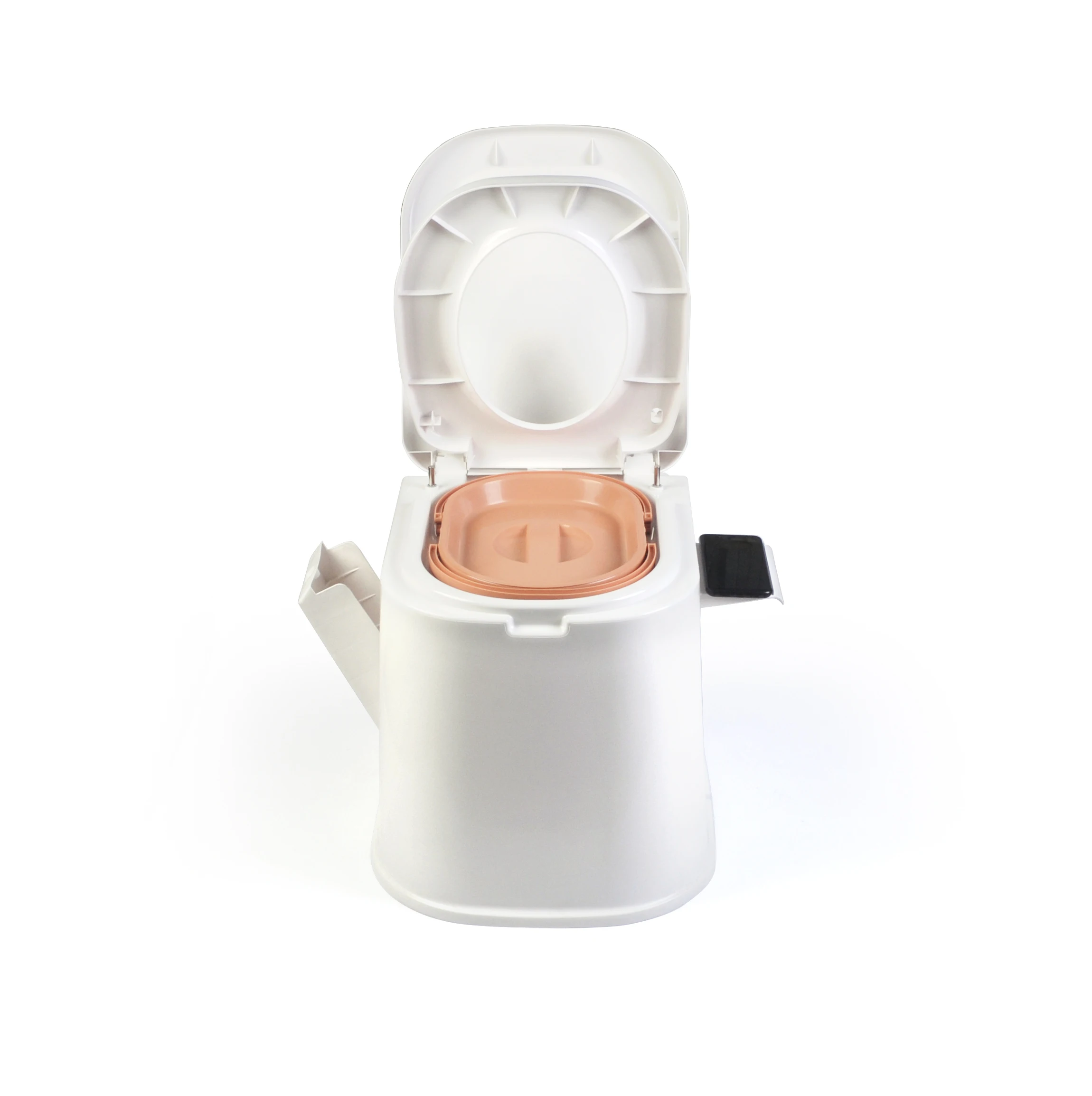 China 7l Waterless Plastic Square Portable Composting Toilet For