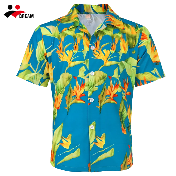 2023 Latest Custom Men's Shirt Holiday Hawaiian Shirt For Men Short ...