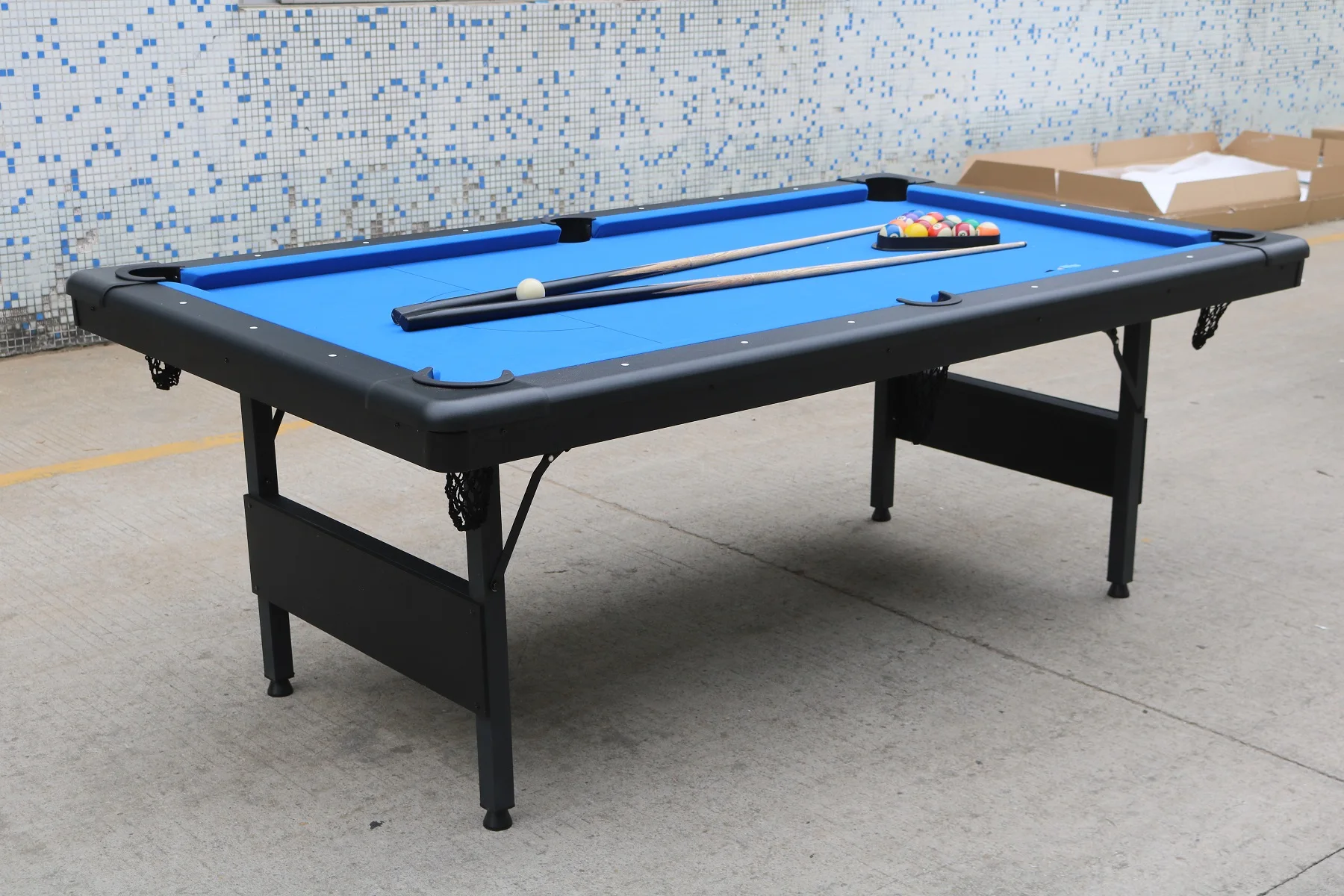 7ft Billiard Table Snooker Pool Table 2023 New Design Fold Leg Table