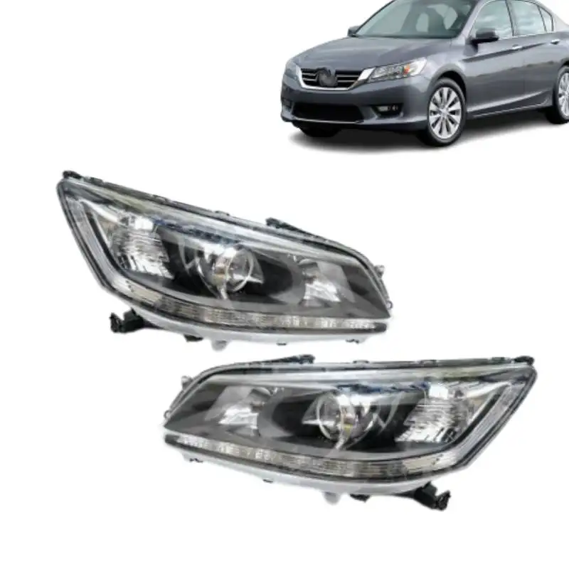 car Head Lamp Headlight for Honda Accord 2014 headlamp body kit oem 33100-T2a-H71 33150-T2a-H71