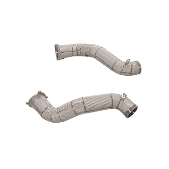YT for McLaren 720S 4.0T Exhaust Downpipes with Heat Insulation and High-performance Features
