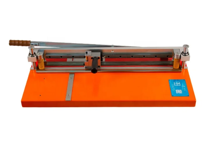 Manual Cardboard Grooving Machine Rigid Box Making Machine Use To Make