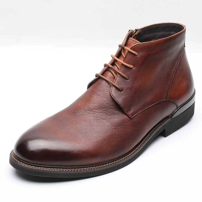 Men Shoes Leather Chaussure Homme 