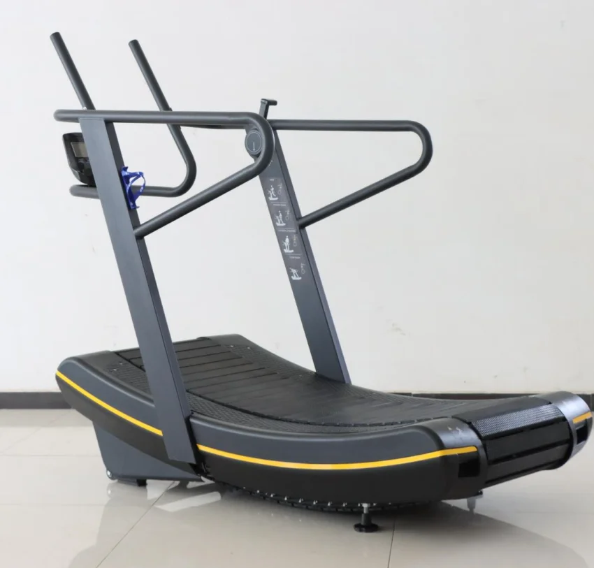New Concept Green Treadmill  DA-2001 Curve Treadmill with Resistance