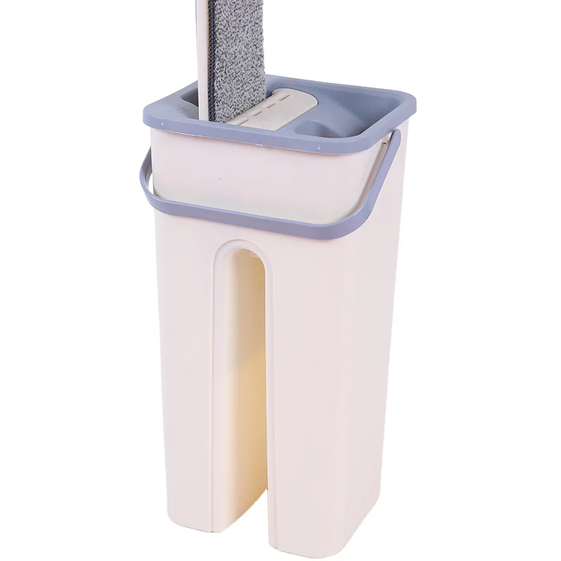 Швабра для выжимания пола из нержавеющей стали с вращением на 360 градусов