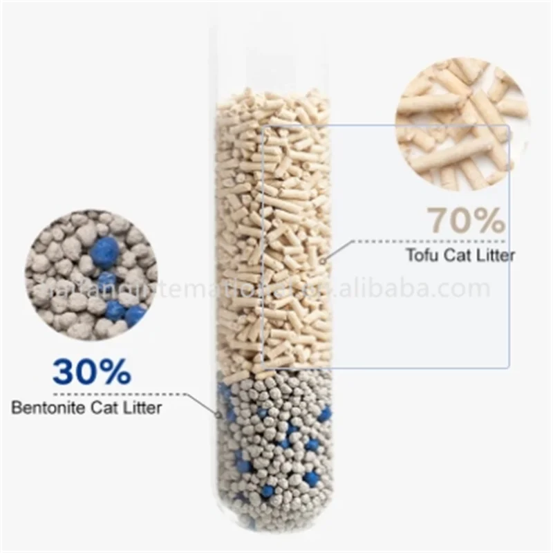 Water Solubility Bentonite Coffee Tofu Mixed Cat Litter Buy Cat