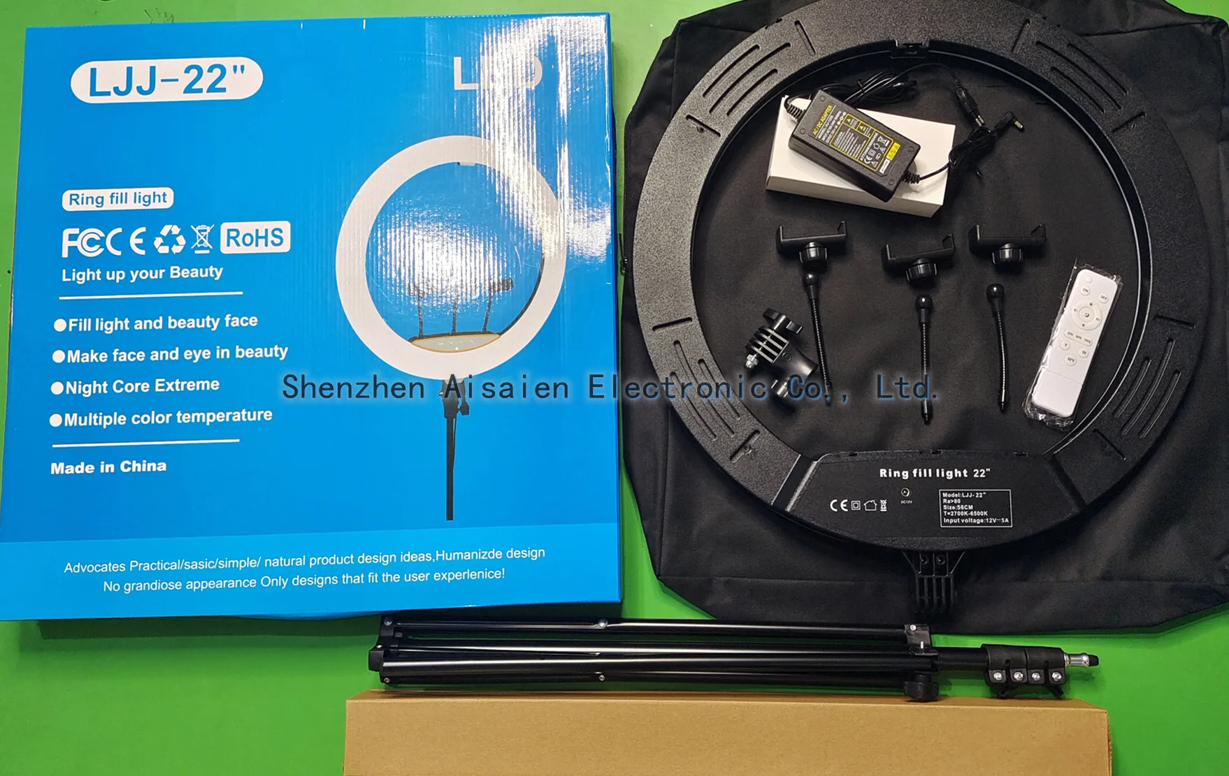 22inch Ring Light with Remote Control - Perfect for Photography