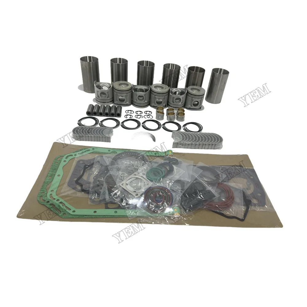 For Mitsubishi 6D34 Overhaul Kit With Bearing Set High Performance Engine Parts 5