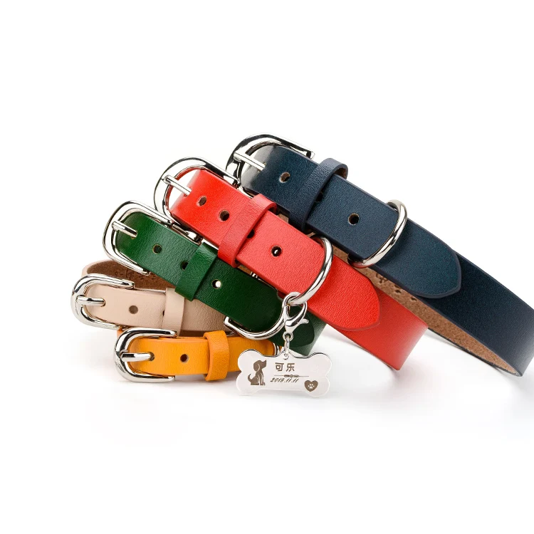 Wholesale leather dog collars Clearance