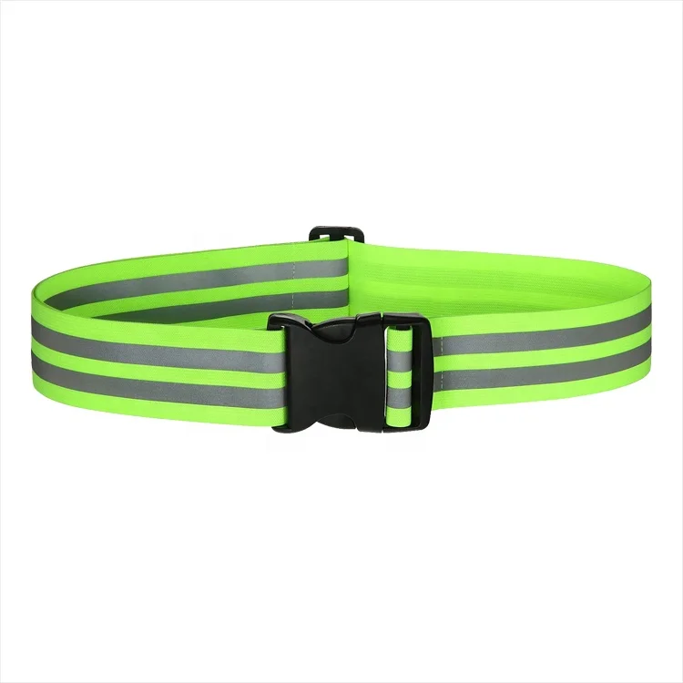 high visibility green security reflective safety belt - buy high