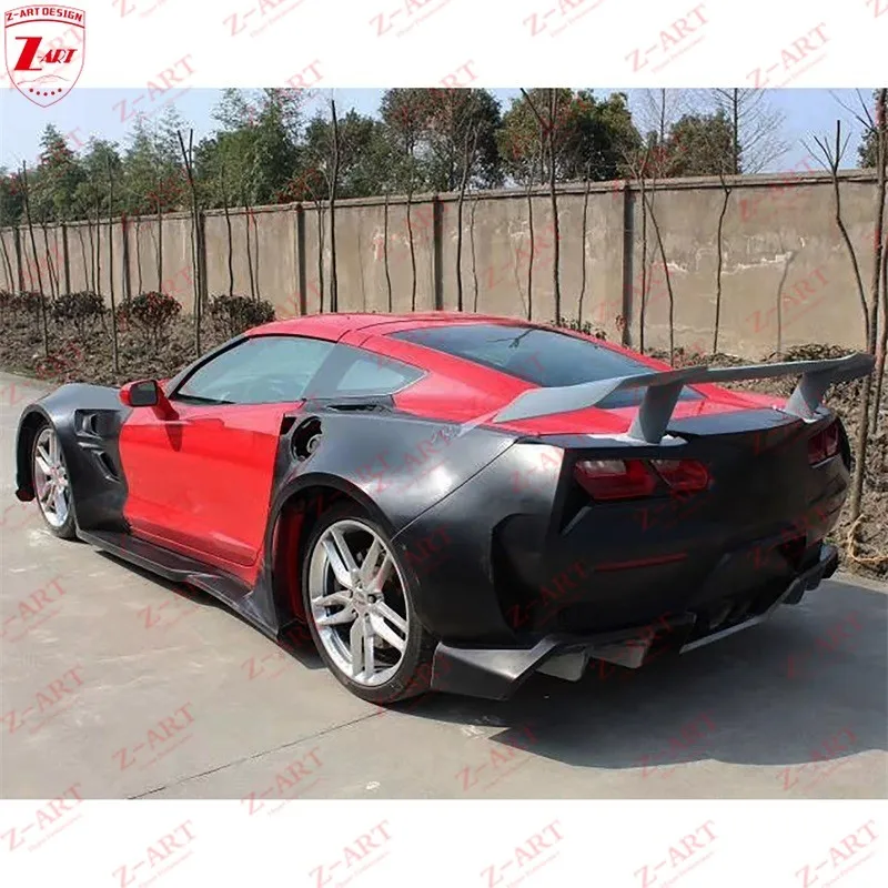 Zart Wide Bodykit For Chevrolet Corvette C7 Wide Tuning Body Kit For